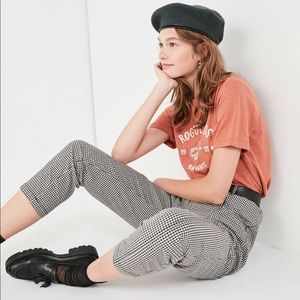Silence + Noise Gingham pants
